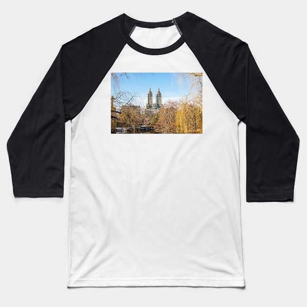 San Remo Building Baseball T-Shirt by GrahamPrentice